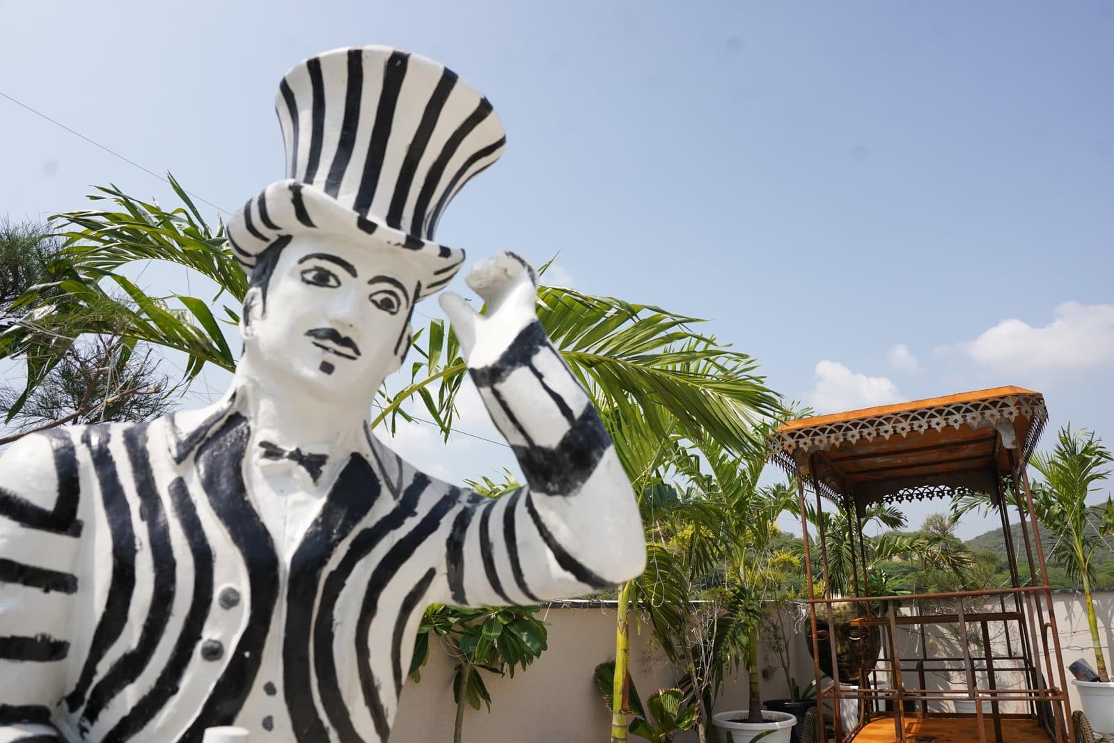 Rooftop terrace decor